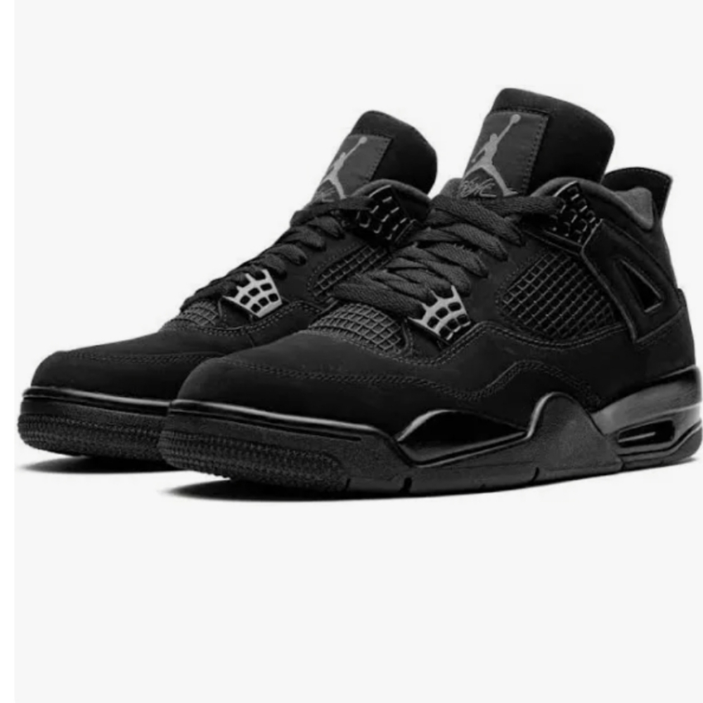 Air Jordan 4 retro black cat sneakers